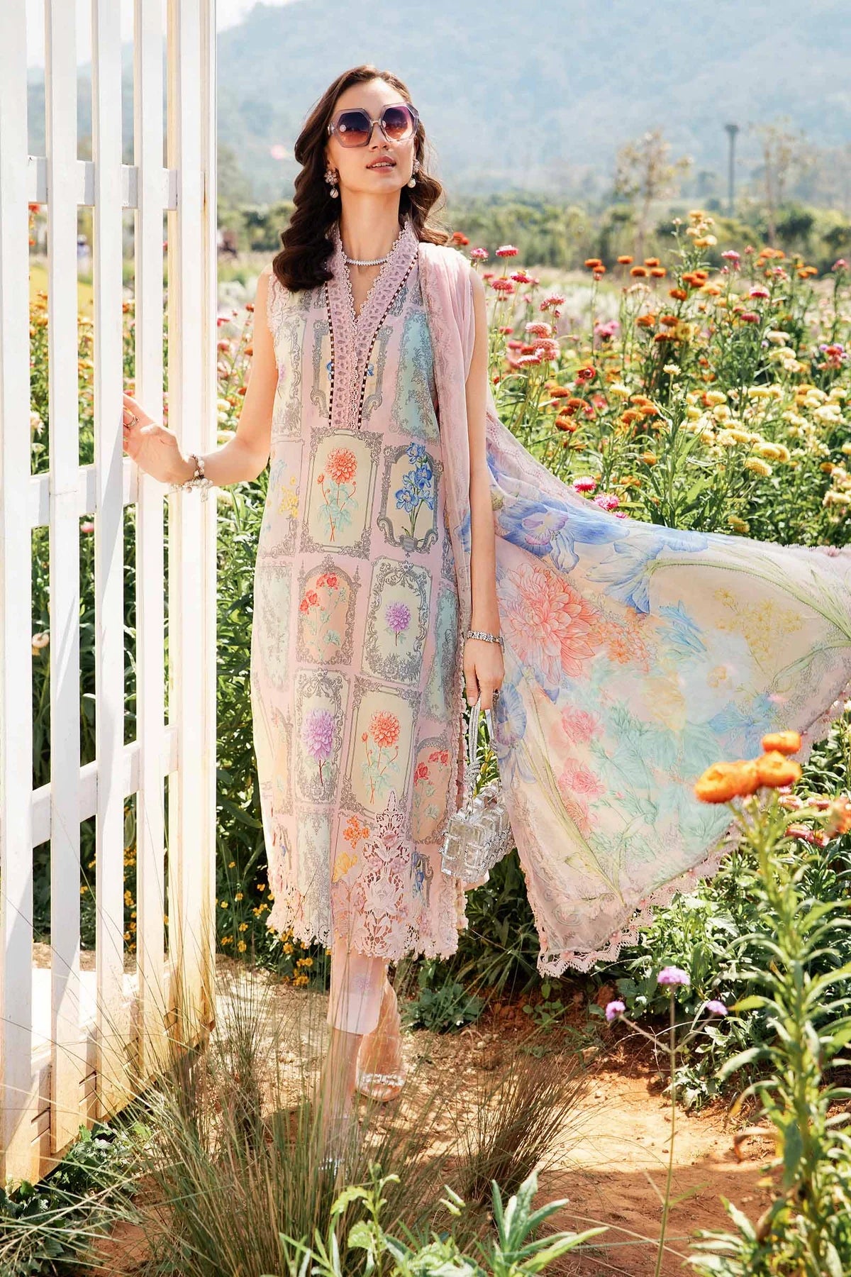 MPT-2511-A | Maria B | Mprints Lawn 2025