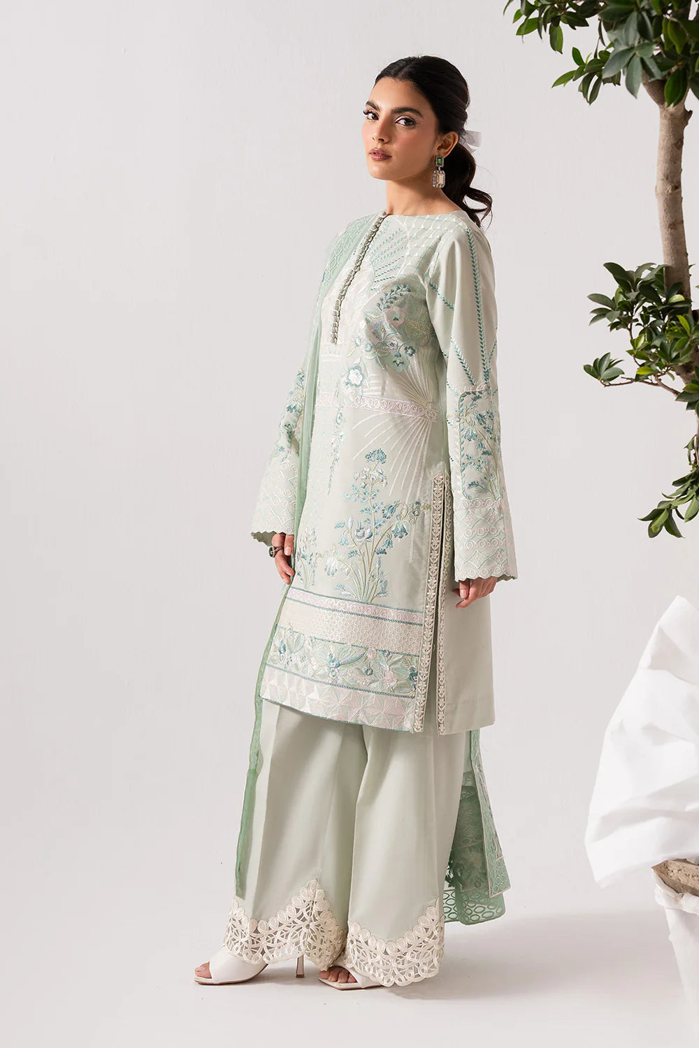 MERAKI - MS50134 | Maryam And Maria | Luxury Lawn 2025