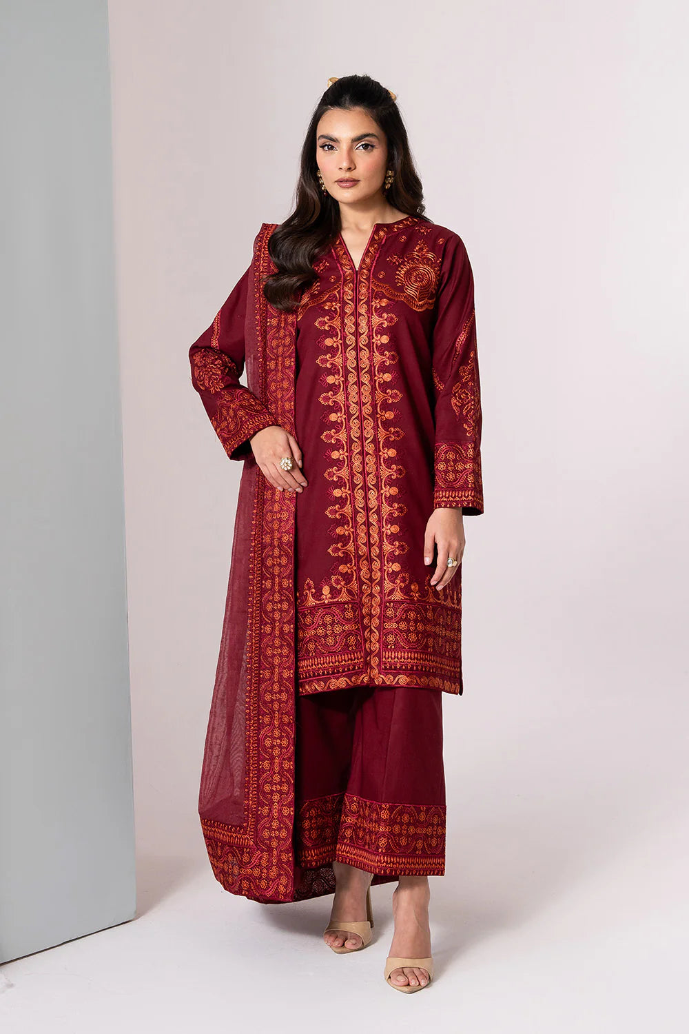 LIARA - MS50137 | Maryam And Maria | Luxury Lawn 2025