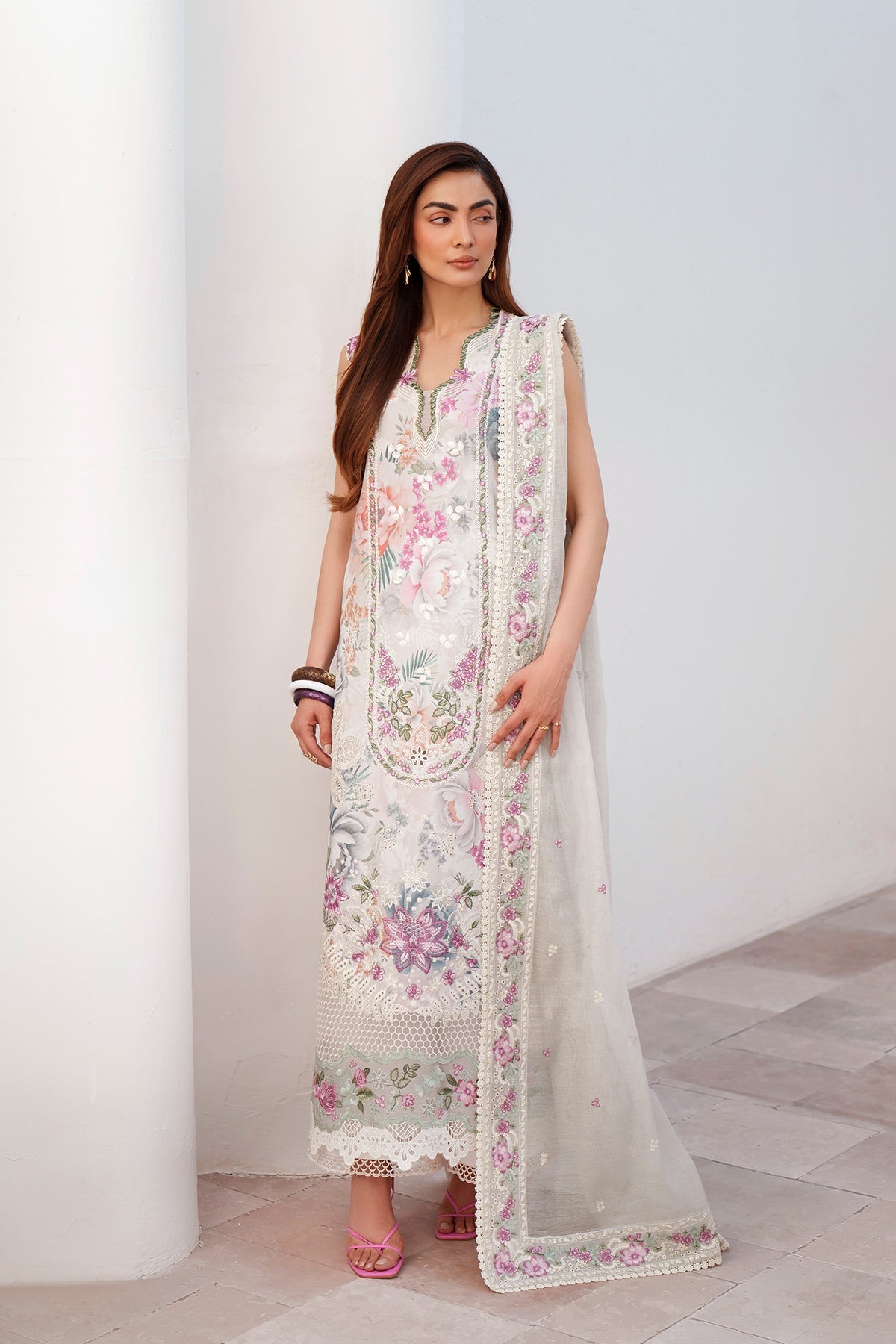 AUREMYST | Afrozeh  | Sunspell Festive Lawn Collection 2026