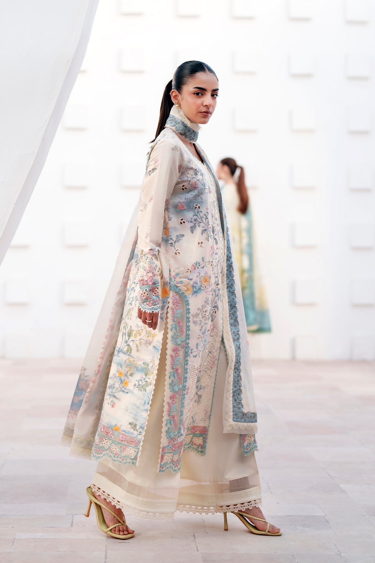 NURELLE | Afrozeh  | Sunspell Festive Lawn Collection 2026
