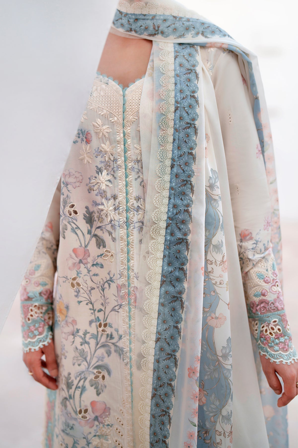 NURELLE | Afrozeh  | Sunspell Festive Lawn Collection 2026