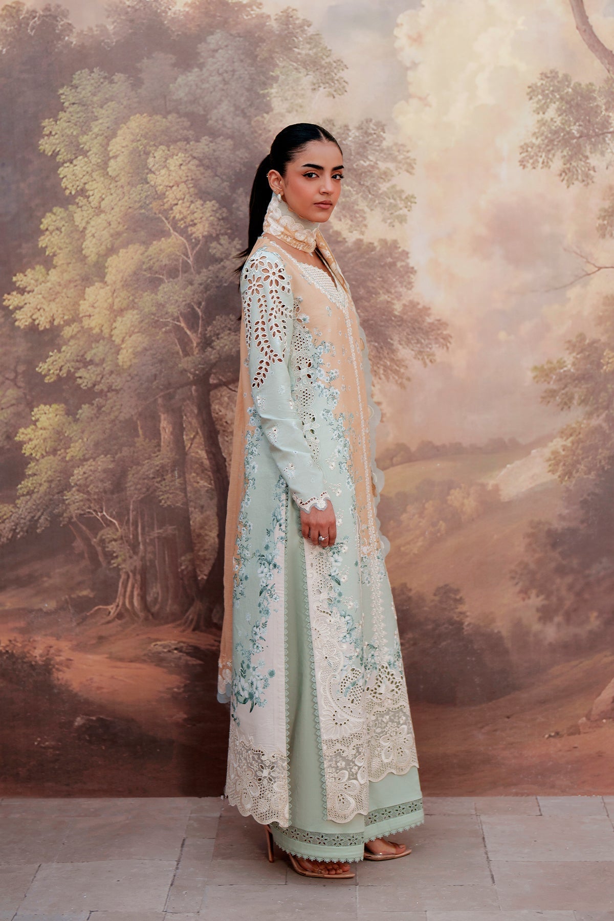 VELYRA | Afrozeh  | Sunspell Festive Lawn Collection 2026