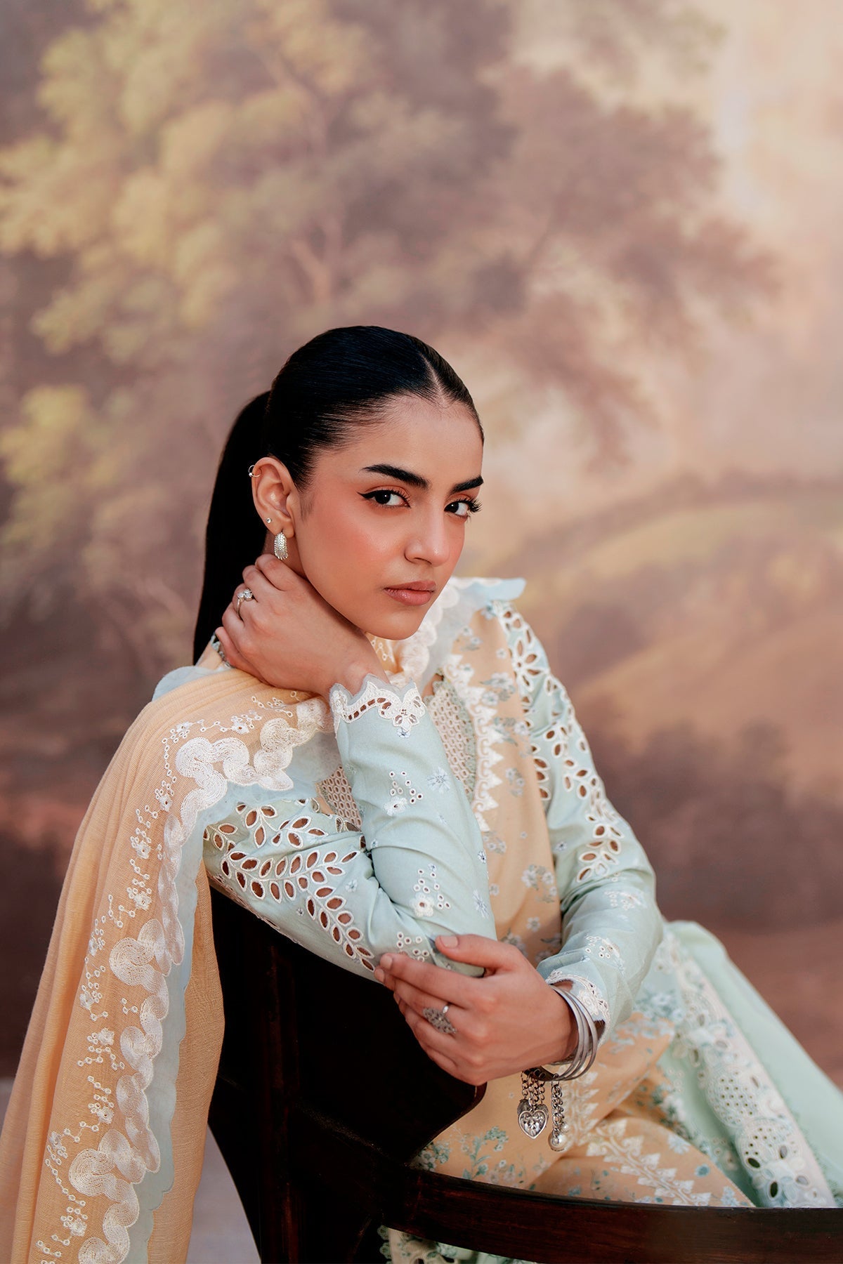 VELYRA | Afrozeh  | Sunspell Festive Lawn Collection 2026