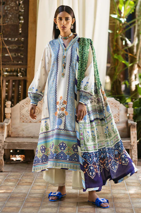 Azure | Mushq | Nirvana Silk Collection 2024