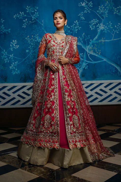 Red Carpet | Mushq | Stardust Unstitched Wedding Collection 2024