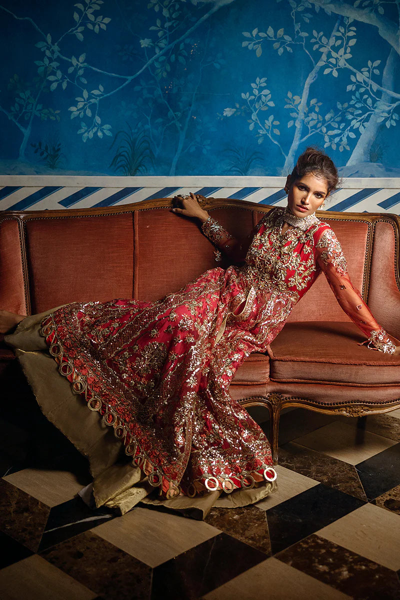 Red Carpet | Mushq | Stardust Unstitched Wedding Collection 2024
