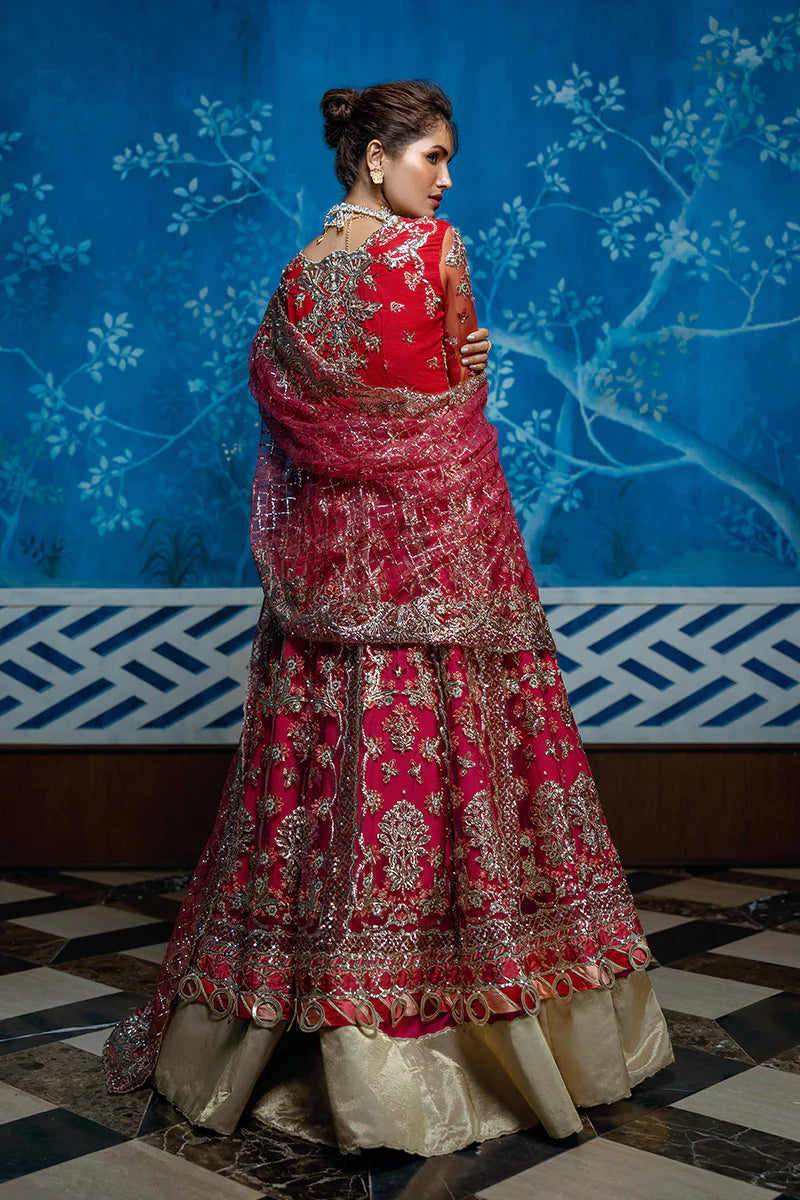 Red Carpet | Mushq | Stardust Unstitched Wedding Collection 2024