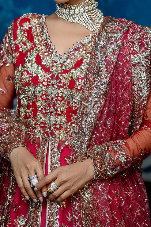 Red Carpet | Mushq | Stardust Unstitched Wedding Collection 2024