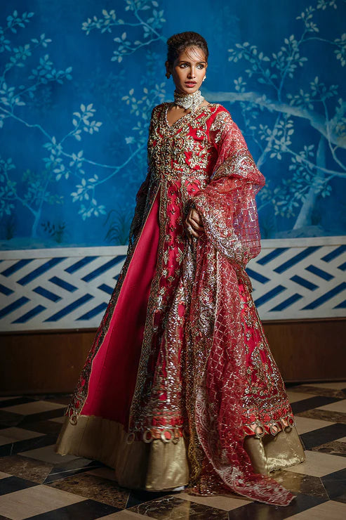 Red Carpet | Mushq | Stardust Unstitched Wedding Collection 2024