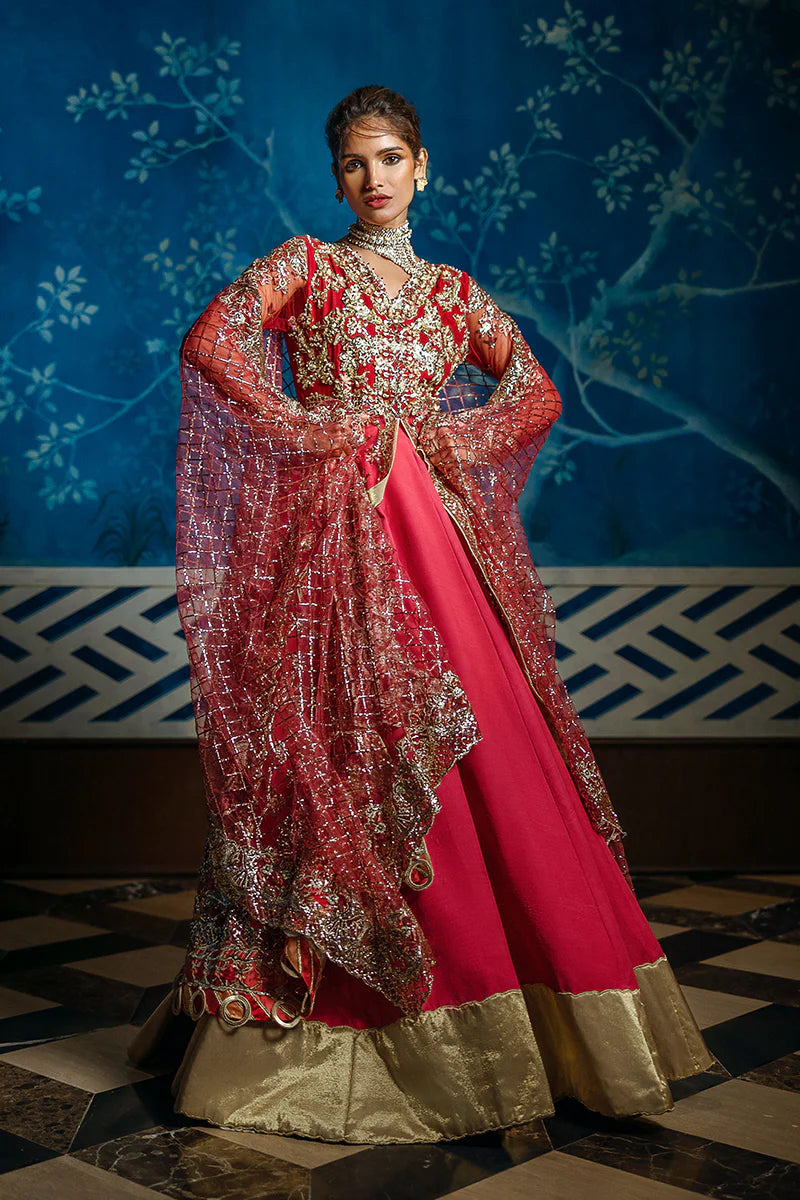 Red Carpet | Mushq | Stardust Unstitched Wedding Collection 2024