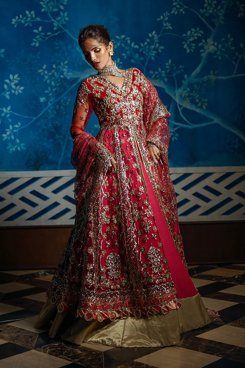 Red Carpet | Mushq | Stardust Unstitched Wedding Collection 2024