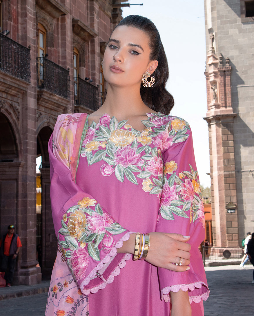 Meredith | Mushq | Hemline Odyssey  Lawn Collection 2026