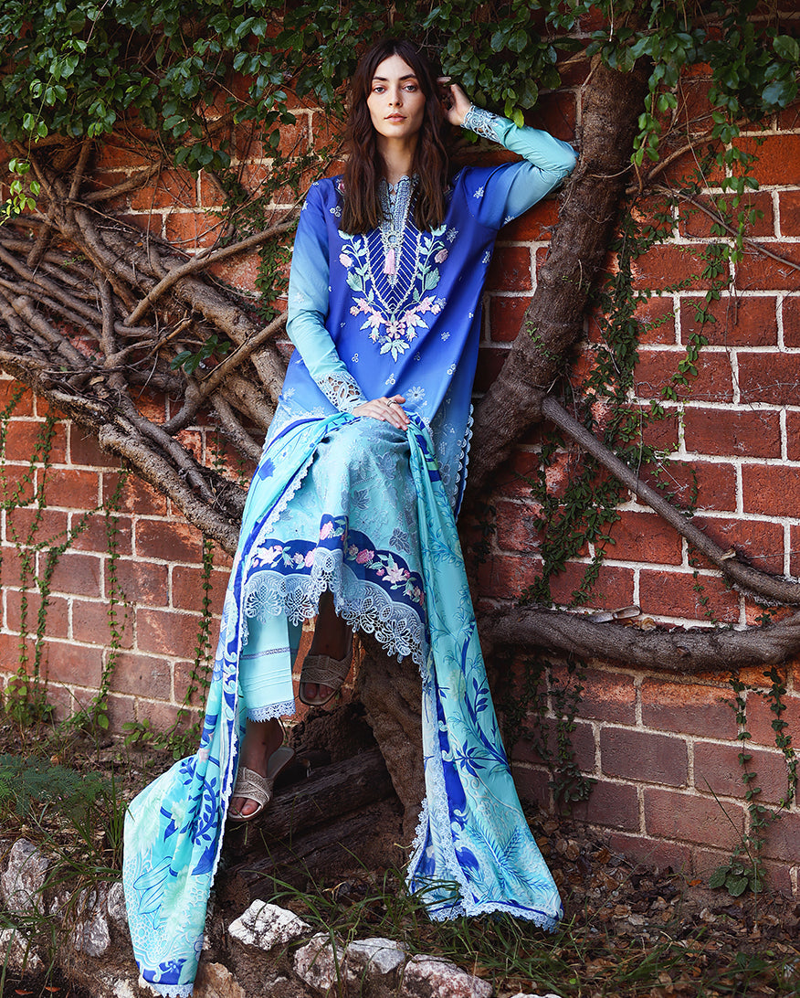 Moonlit Ease | Mushq | Solace Ombre Chikankari Collection 2026
