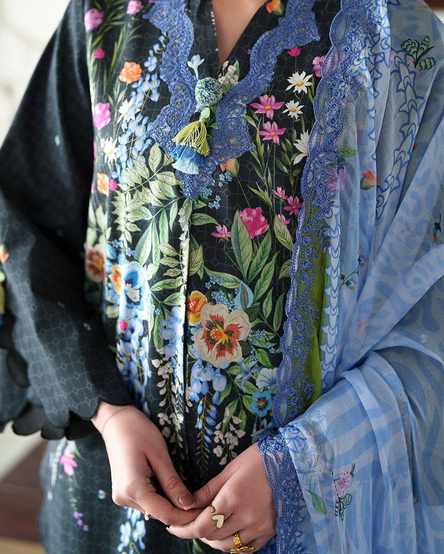 Muted Rose | Roheenaz | Whispered Florals Lawn Unstitched Collection 2026 