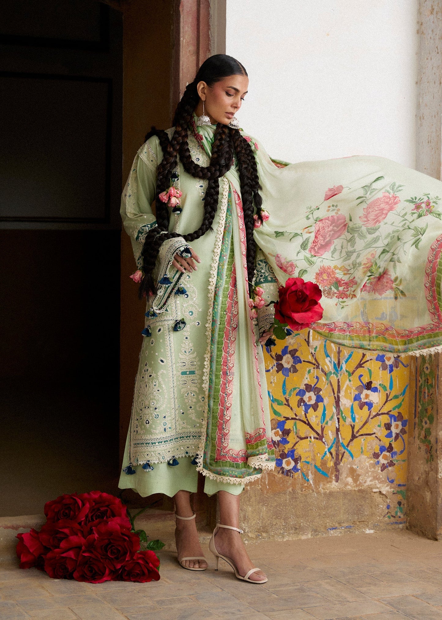 Nane | Hussain Rehar |  Zan Spring Summer Lawn Collection 2026