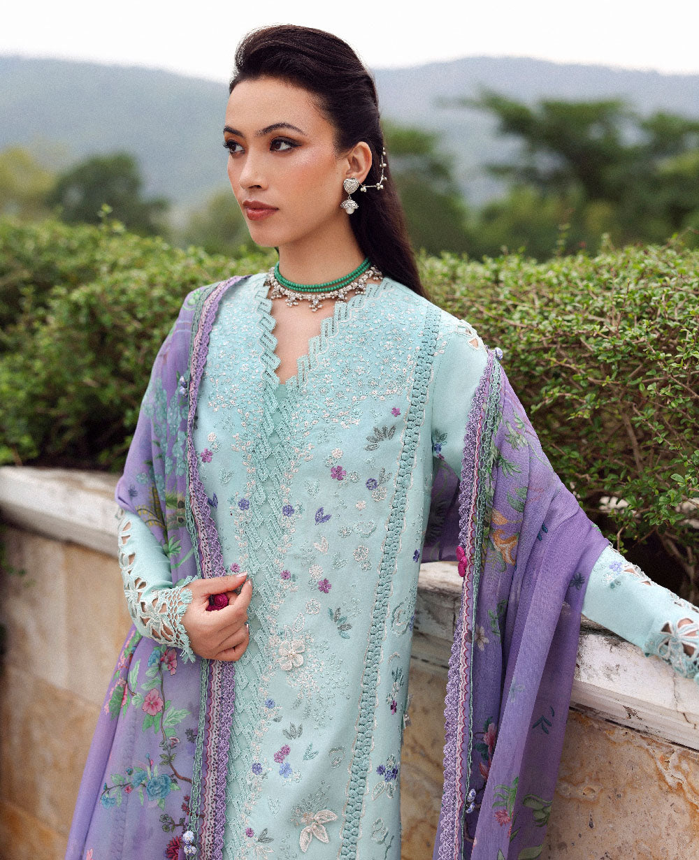 Nerya | Republic Womenswear | Lilas Summer Lawn Collection 2026