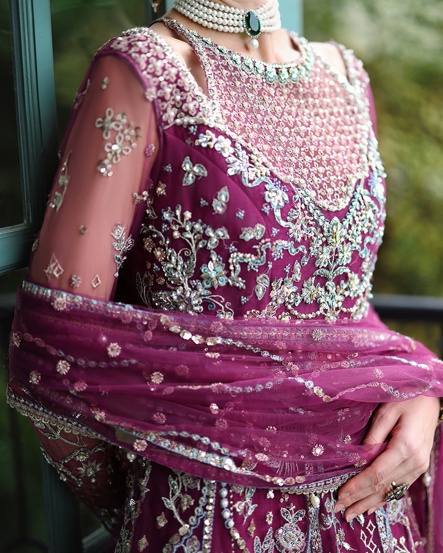 Nicole | Mushq | The Muse Wedding Unstitched Collection 2025 