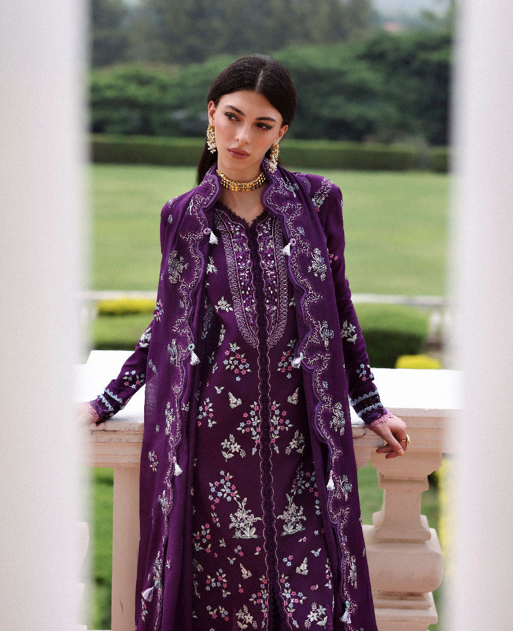 Olyra | Republic Womenswear | Lilas Summer Lawn Collection 2026