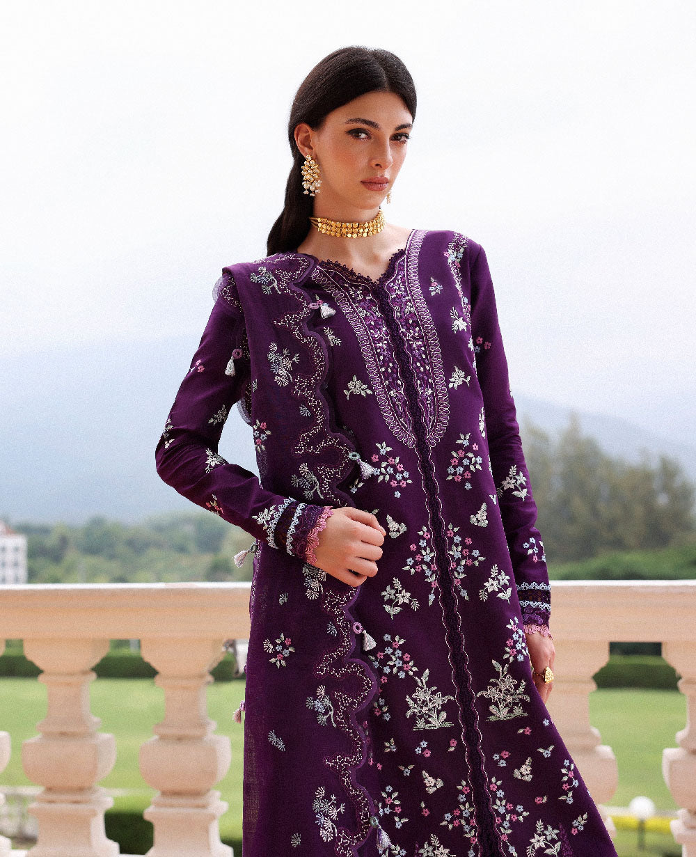 Olyra | Republic Womenswear | Lilas Summer Lawn Collection 2026