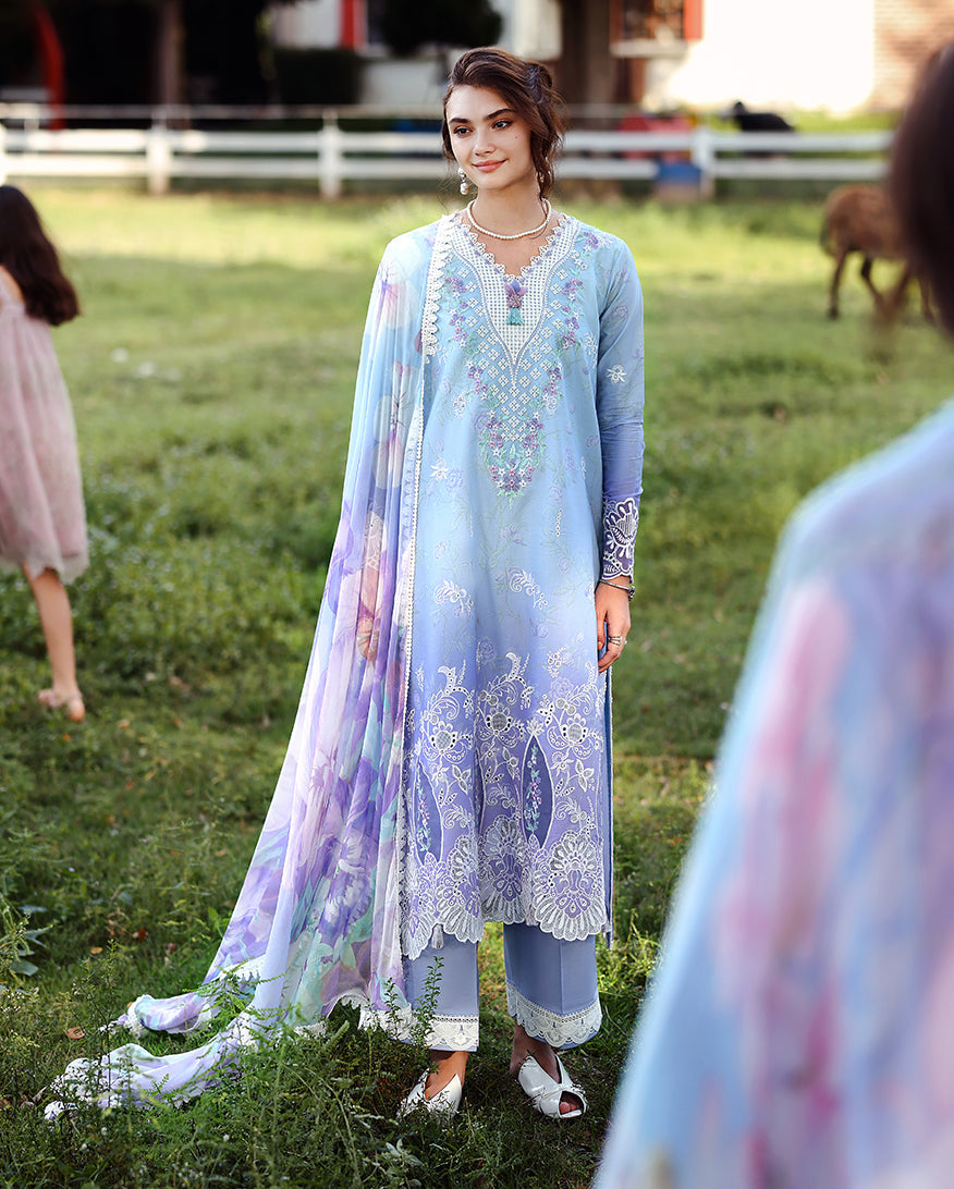 Ombre Whisper | Mushq | Solace Ombre Chikankari Collection 2026
