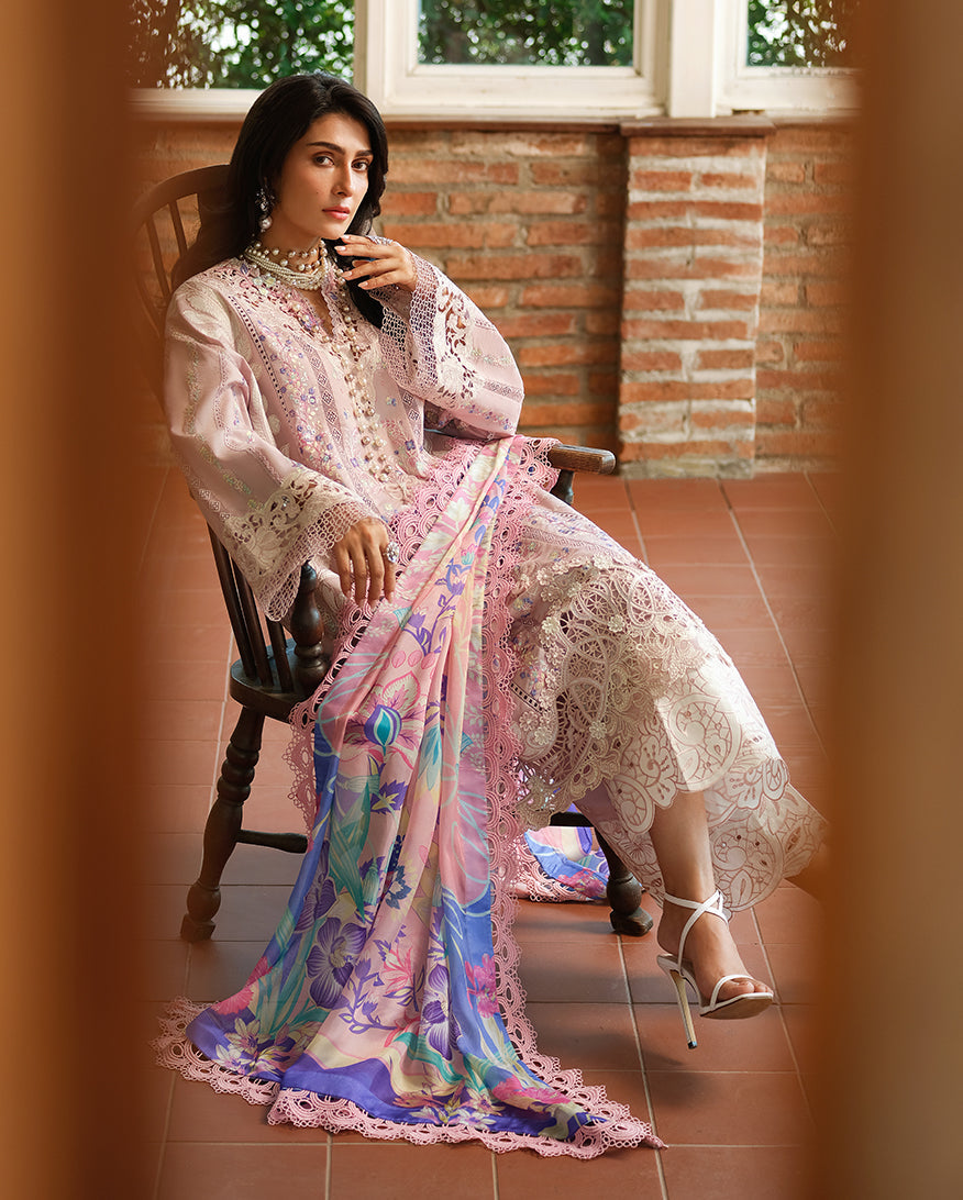 Opulent Whisper | Mushq | A Moi Luxury Lawn Collection Unstitched 2026