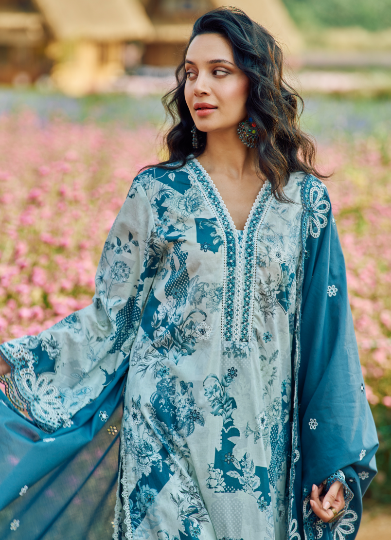 Samah | Image | Printkari Lawn 2024