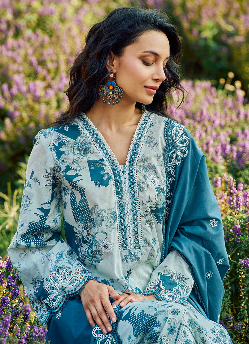 Samah | Image | Printkari Lawn 2024