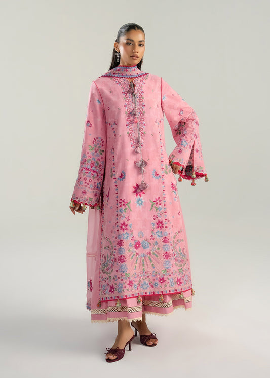Pembe | Hussain Rehar |  Zan Spring Summer Lawn Collection 2026