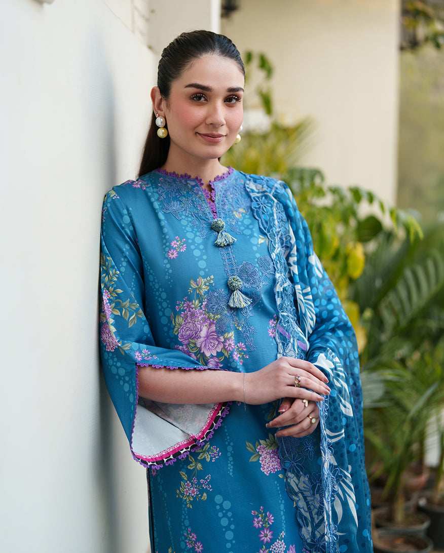 Petal Drift | Roheenaz | Whispered Florals Lawn Unstitched Collection 2026