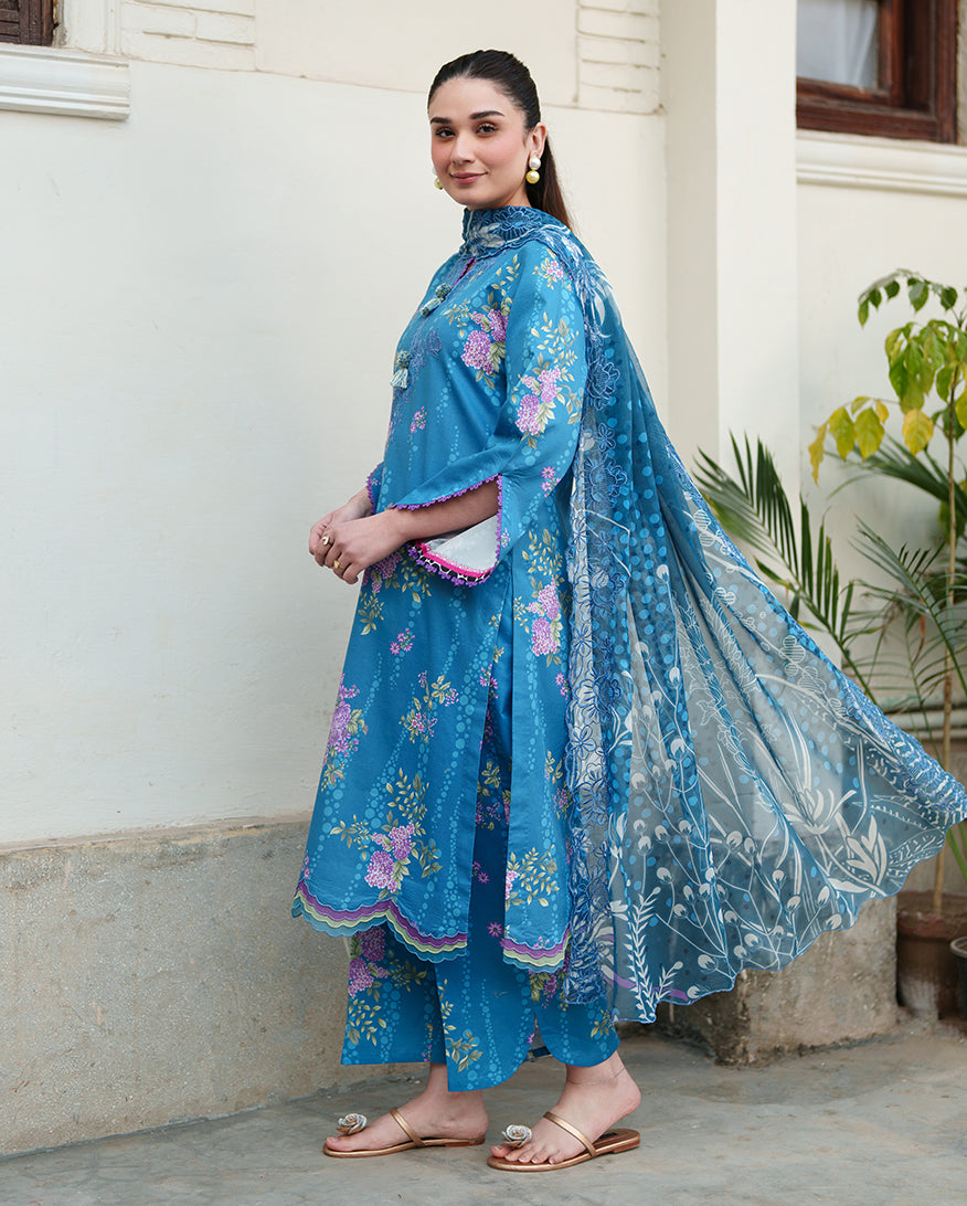 Petal Drift | Roheenaz | Whispered Florals Lawn Unstitched Collection 2026