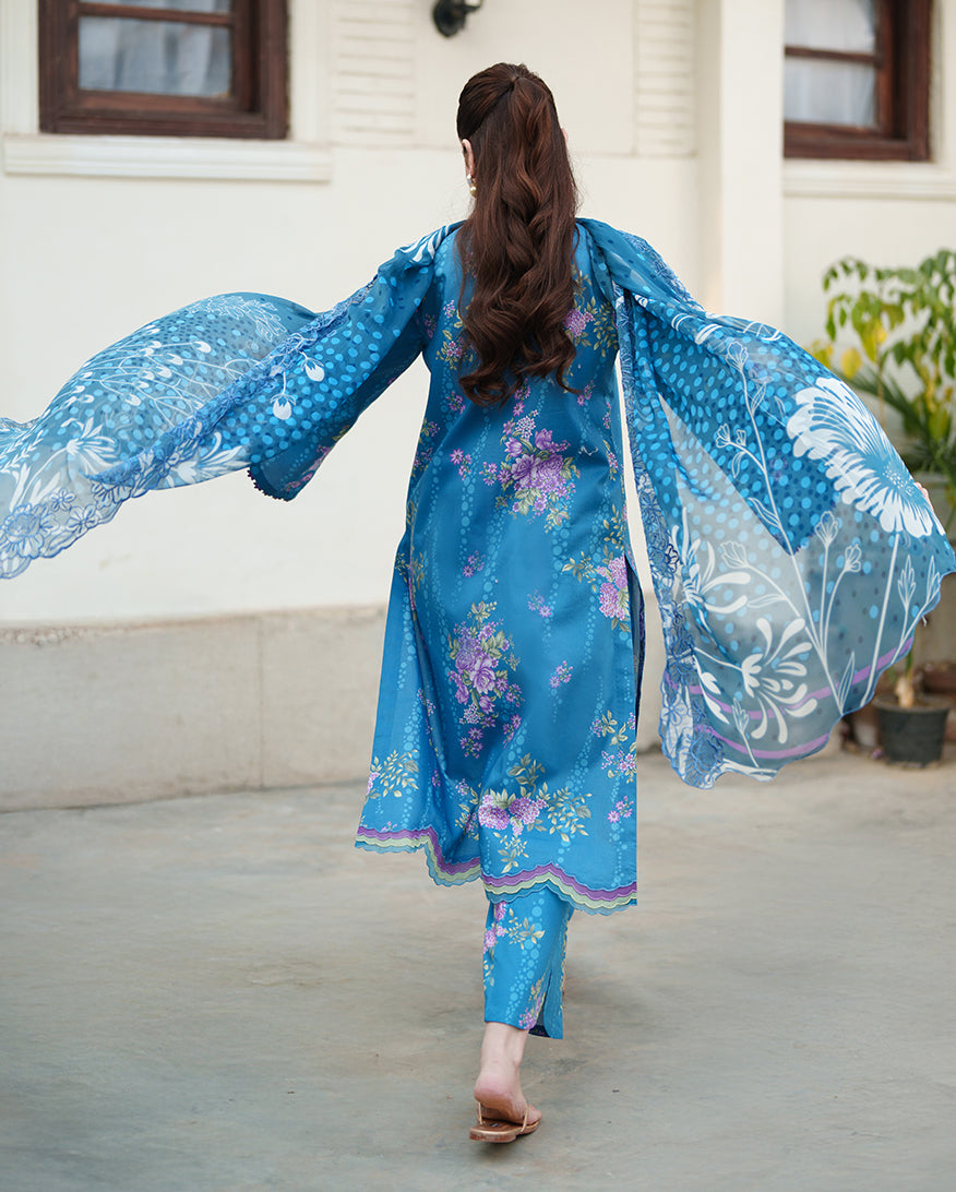 Petal Drift | Roheenaz | Whispered Florals Lawn Unstitched Collection 2026