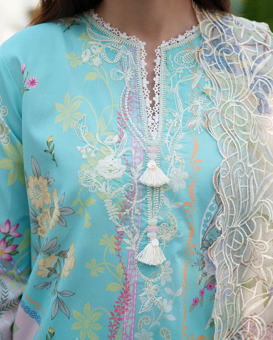 Petal Hush | Roheenaz | Whispered Florals Lawn Unstitched Collection 2026