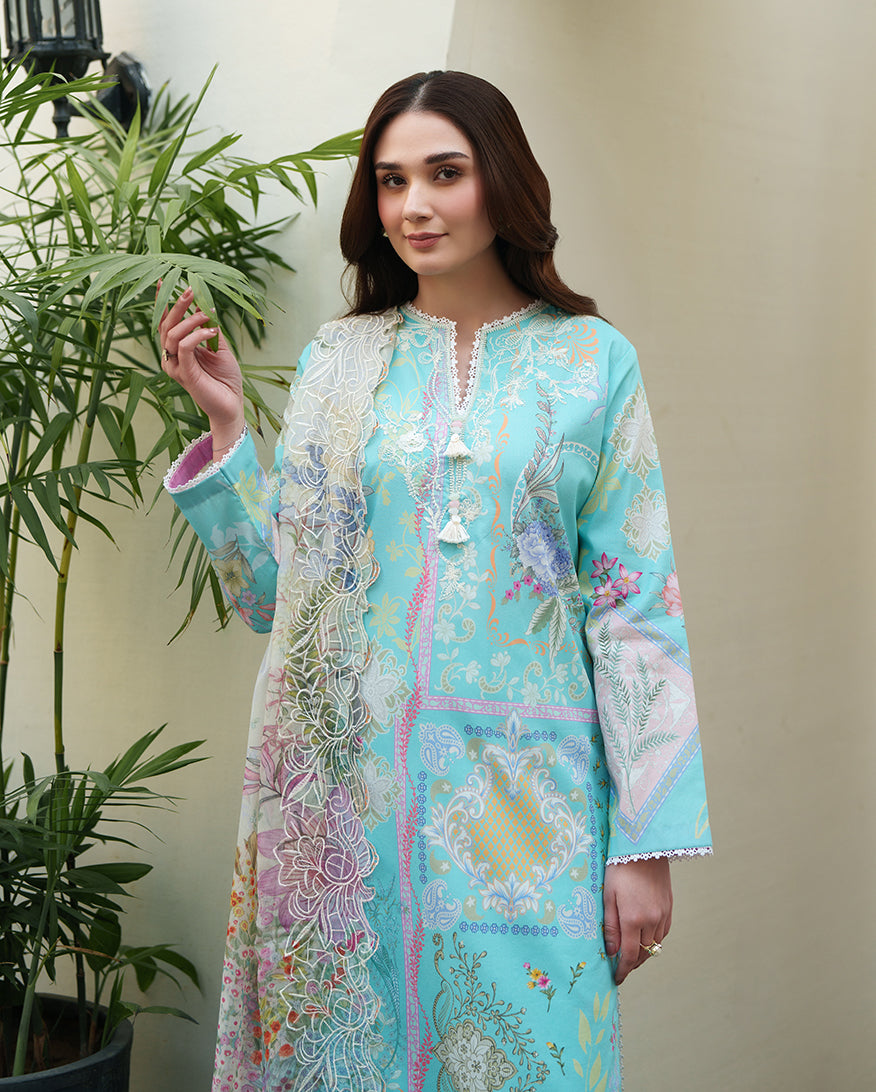 Petal Hush | Roheenaz | Whispered Florals Lawn Unstitched Collection 2026