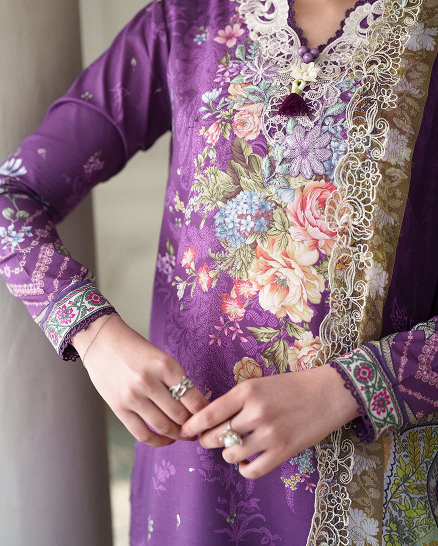 Petal Lullaby | Roheenaz | Whispered Florals Lawn Unstitched Collection 2026