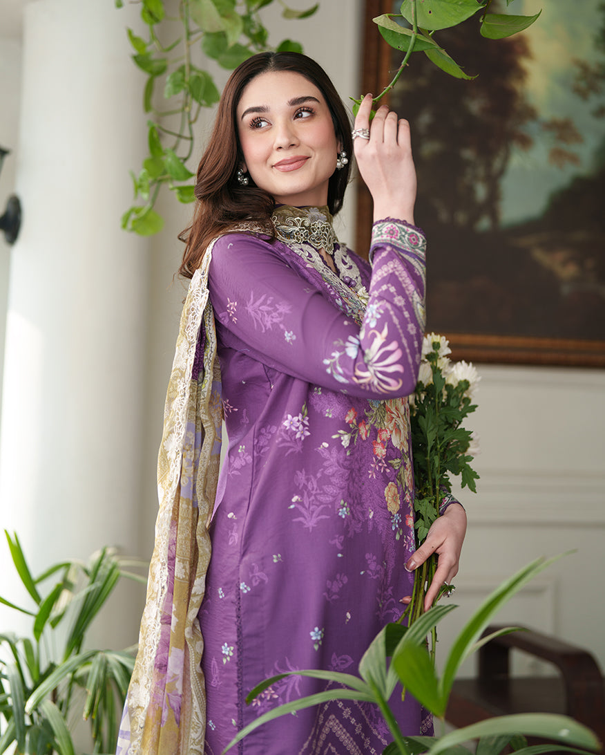 Petal Lullaby | Roheenaz | Whispered Florals Lawn Unstitched Collection 2026