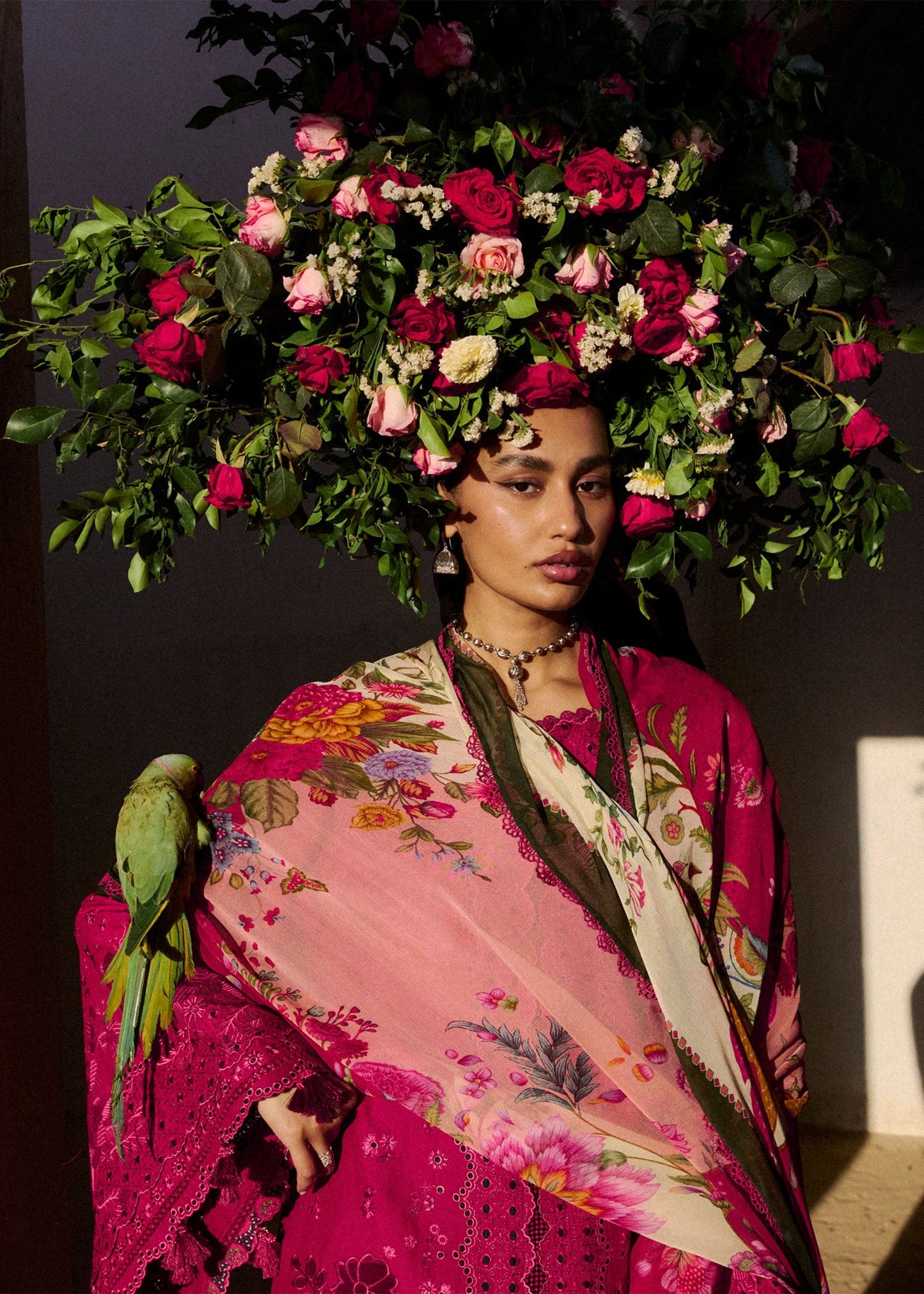 Qermez | Hussain Rehar |  Zan Spring Summer Lawn Collection 2026
