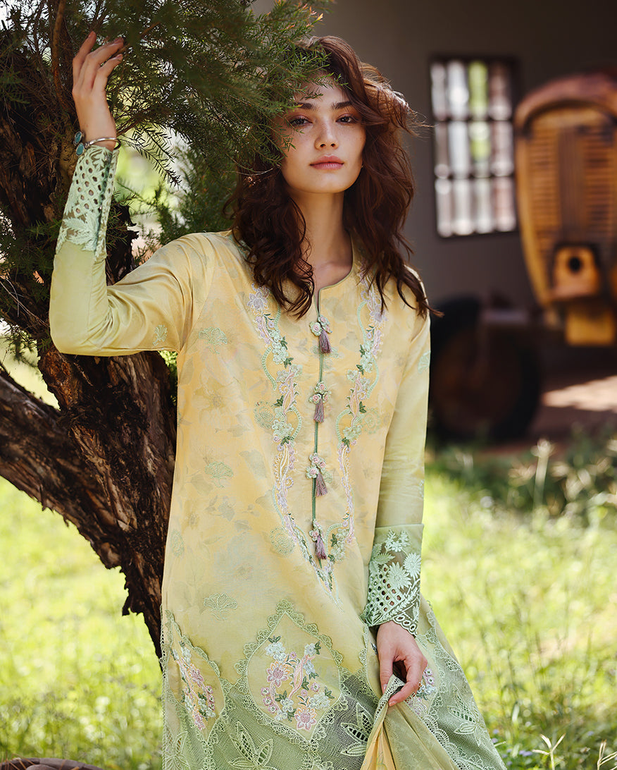 Quiet Bloom | Mushq | Solace Ombre Chikankari Collection 2026