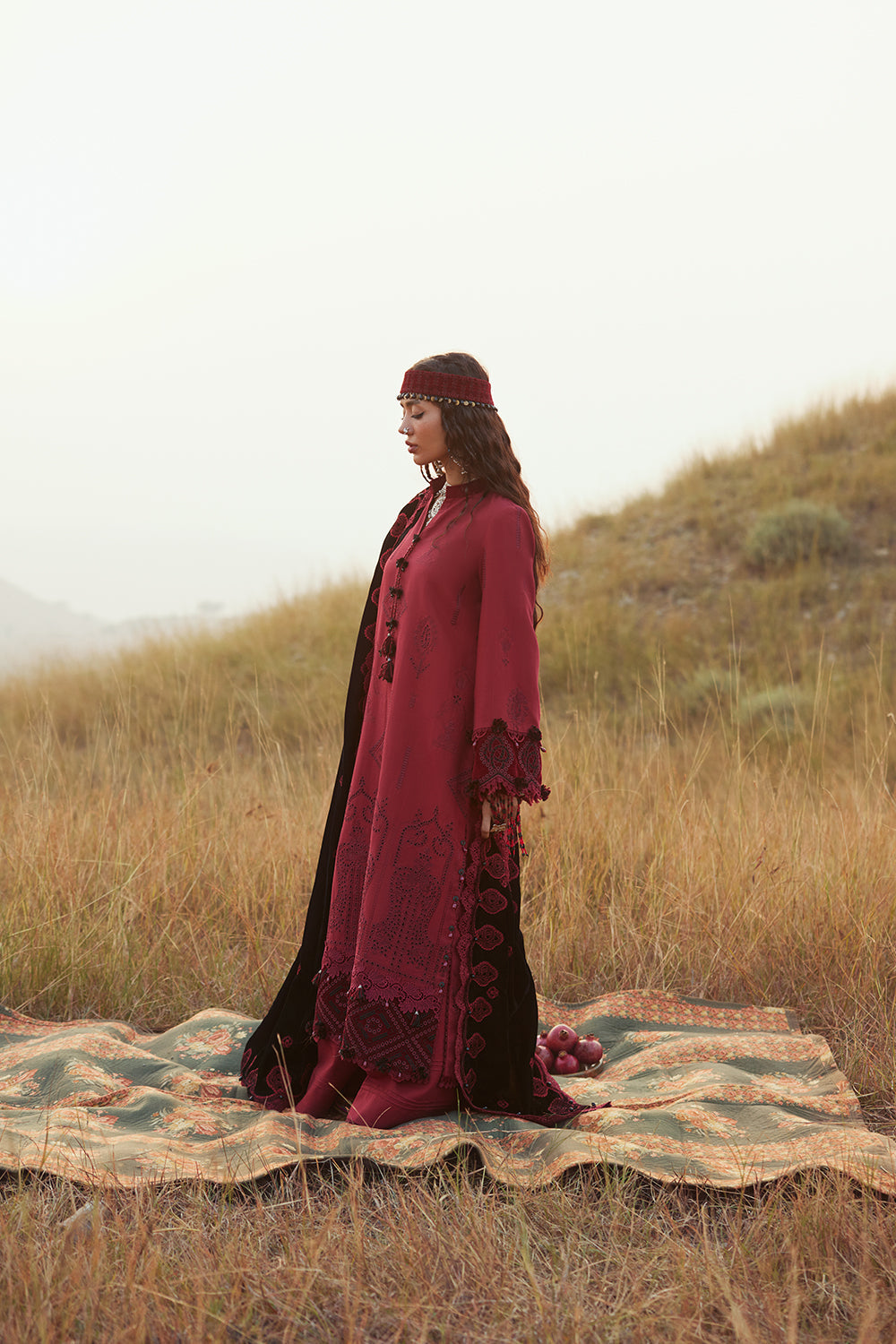 NAZNEEN-SRW25-04 | Saira Rizwan | Winter Unstitched Collection 2025