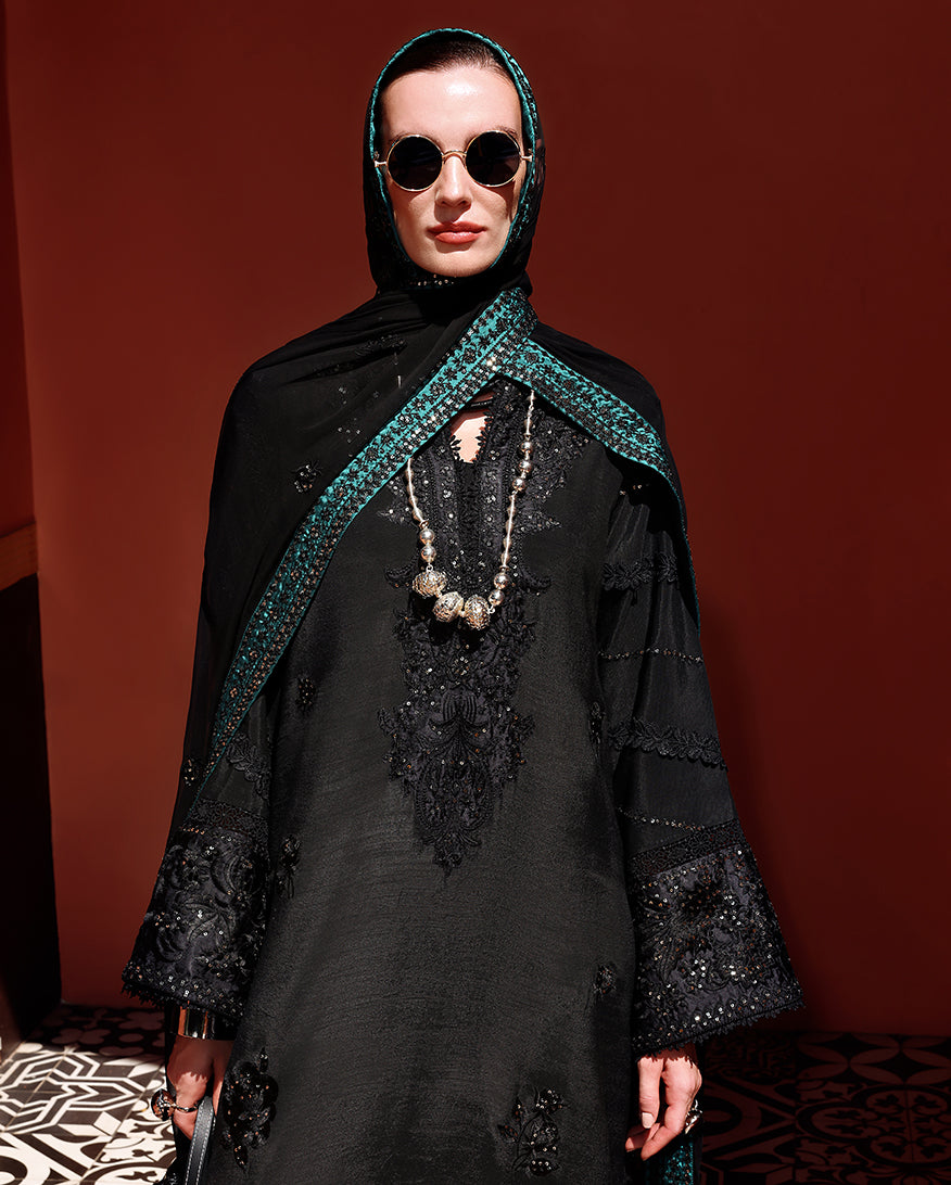 Raveena | Mushq | Nuvera Raw Silk Elevated Unstitched Collection 2026 