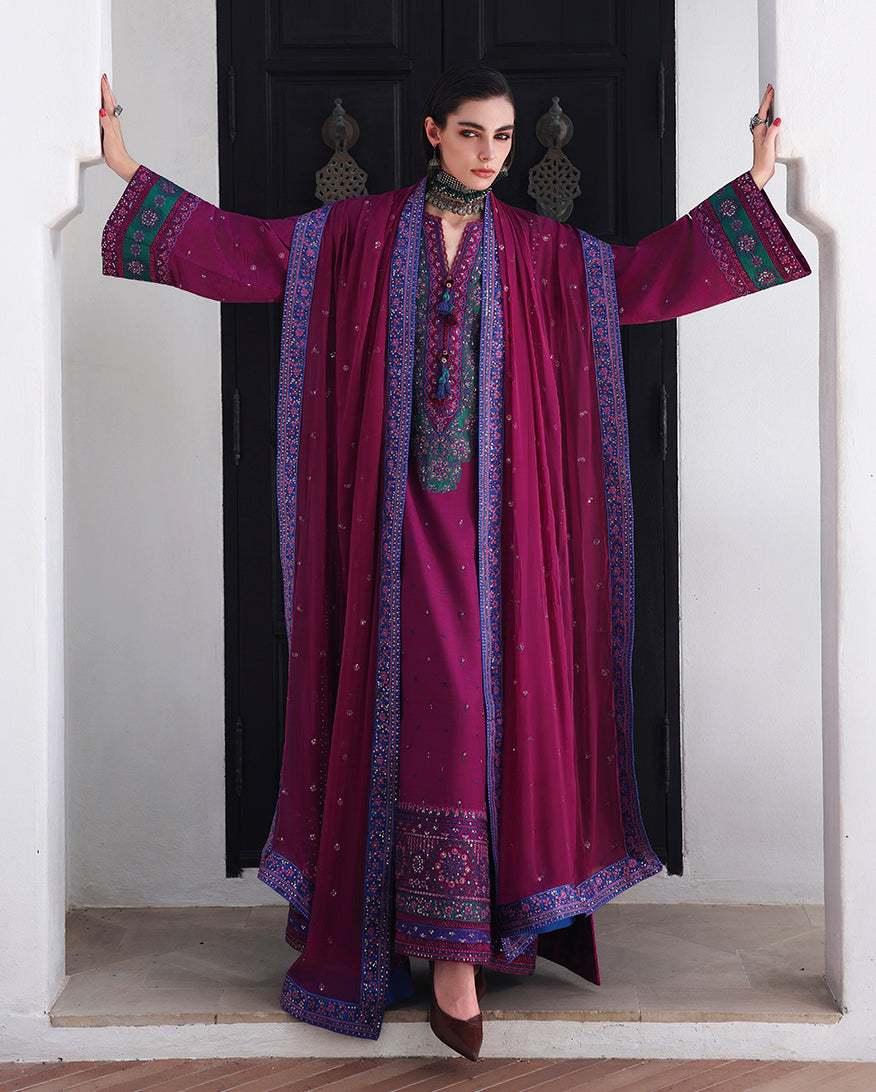 Reina Rouge | Mushq | Nuvera Raw Silk Collection 2026