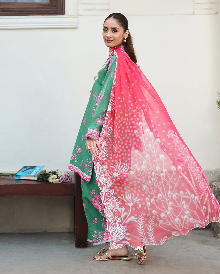 Rose Mist | Roheenaz | Whispered Florals Lawn Unstitched Collection 2026
