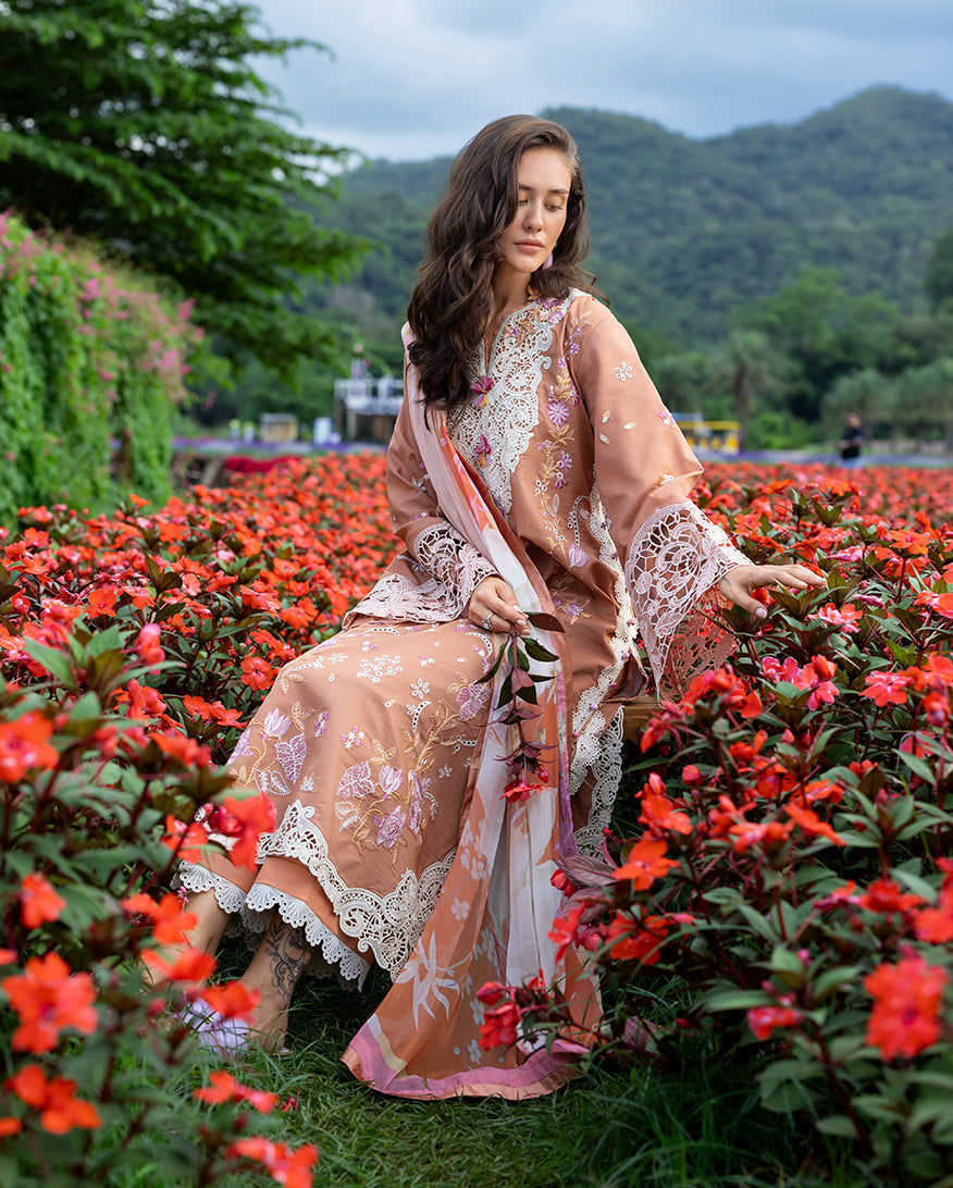 Rosette Reverie | Mushq | Hemline The Secret Garden Lawn Unstitched Collection 2026