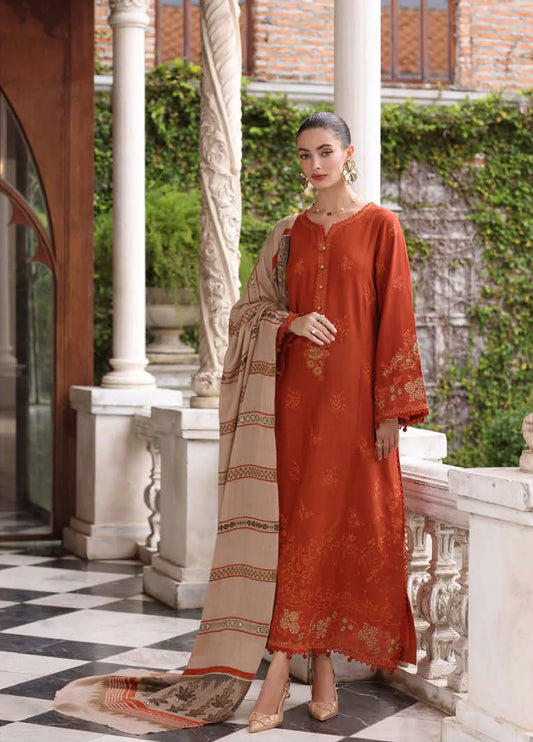 Rustique | Noor By Saadia Asad  | Pashmina Shawl Collection 2025