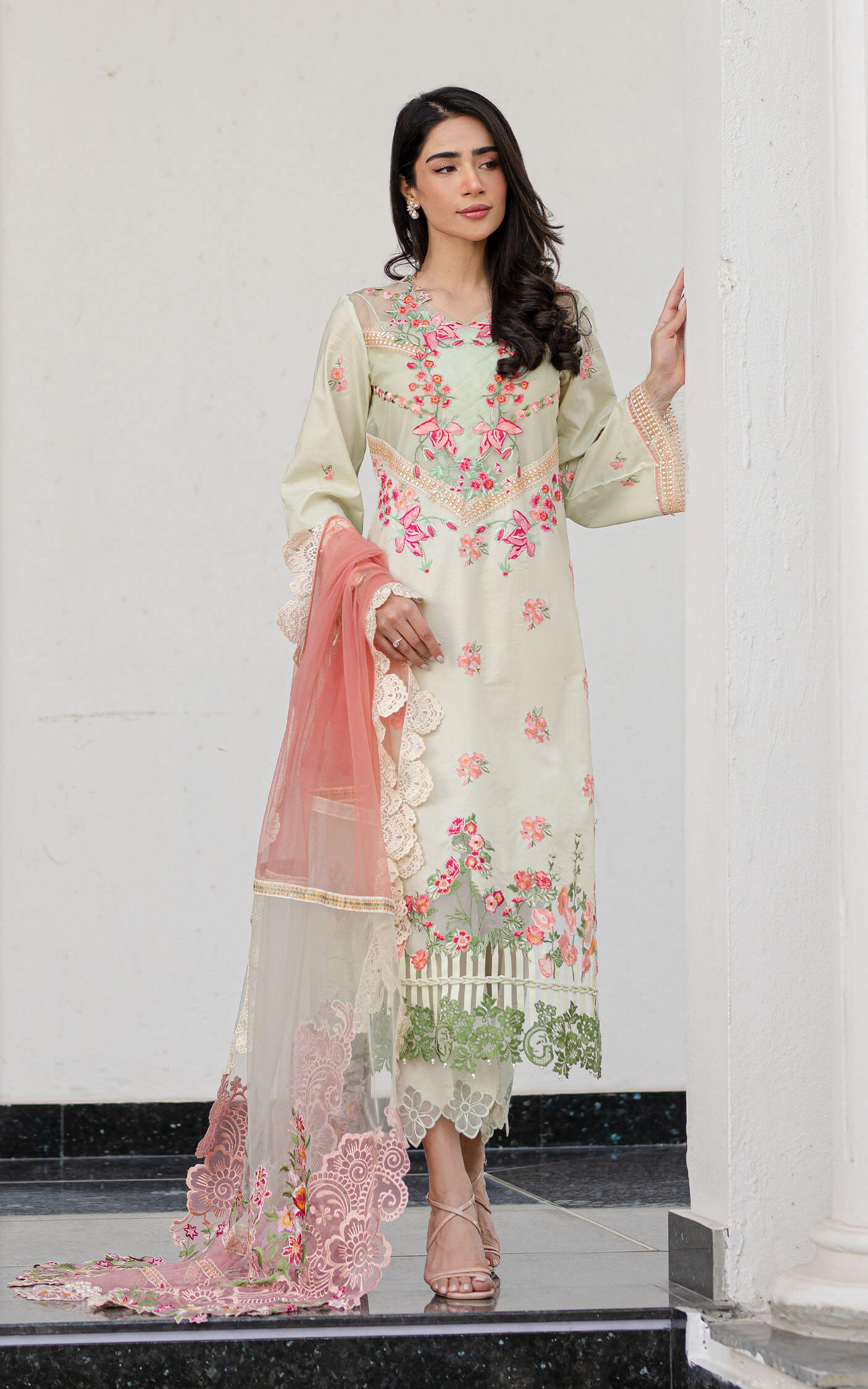 SERENE (RRL-07) | Asifa & Nabeel | Rosemary and Ruffles Luxury Lawn 2024