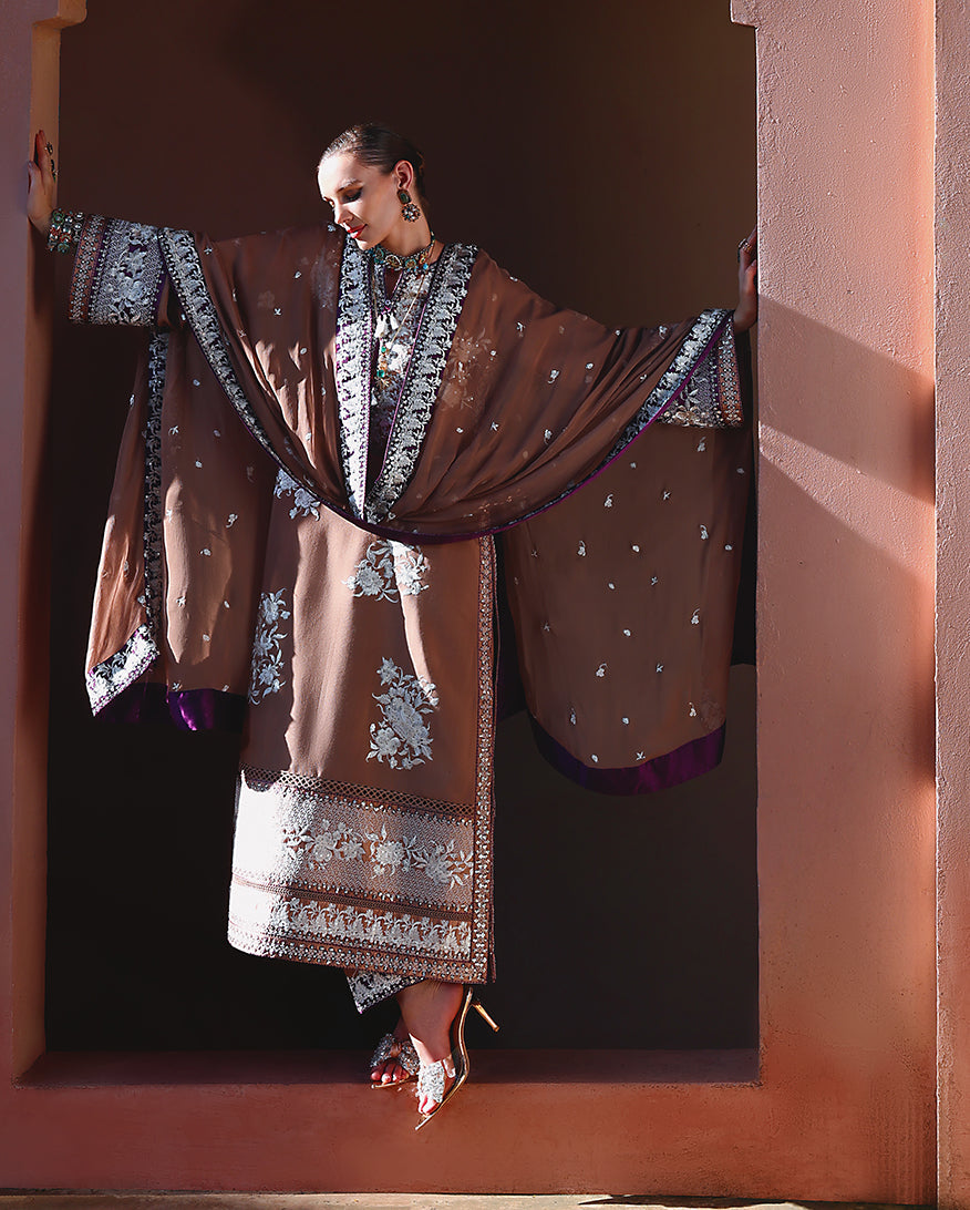 Sally | Mushq | Nuvera Raw Silk Elevated Unstitched Collection 2026 