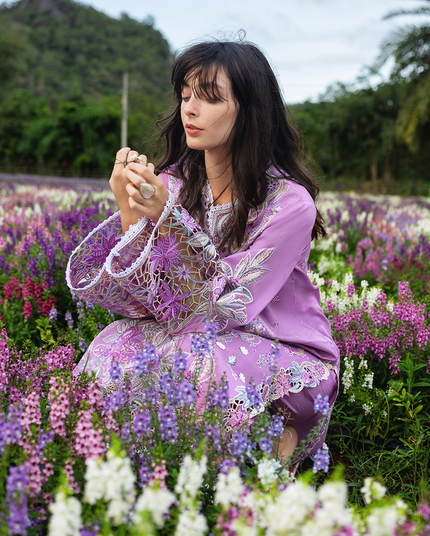 Secret Thicket | Mushq | Hemline The Secret Garden Lawn Unstitched Collection 2026
