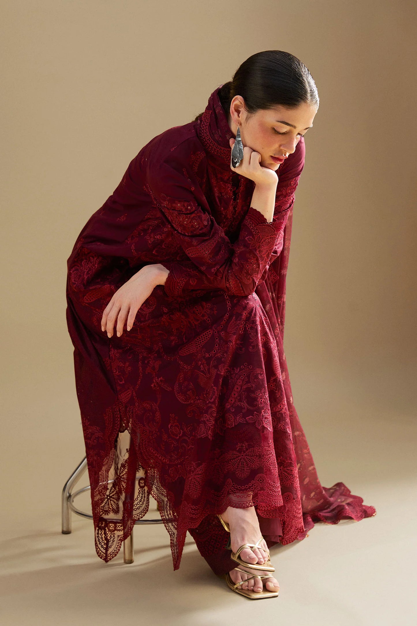 Sei-9A | Zara Shahjahan | Satori Lawn 2025