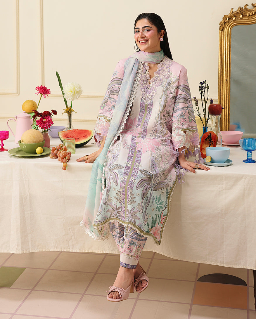 Serena Bloom | Mushq | Soleil Prints Lawn collection 2026