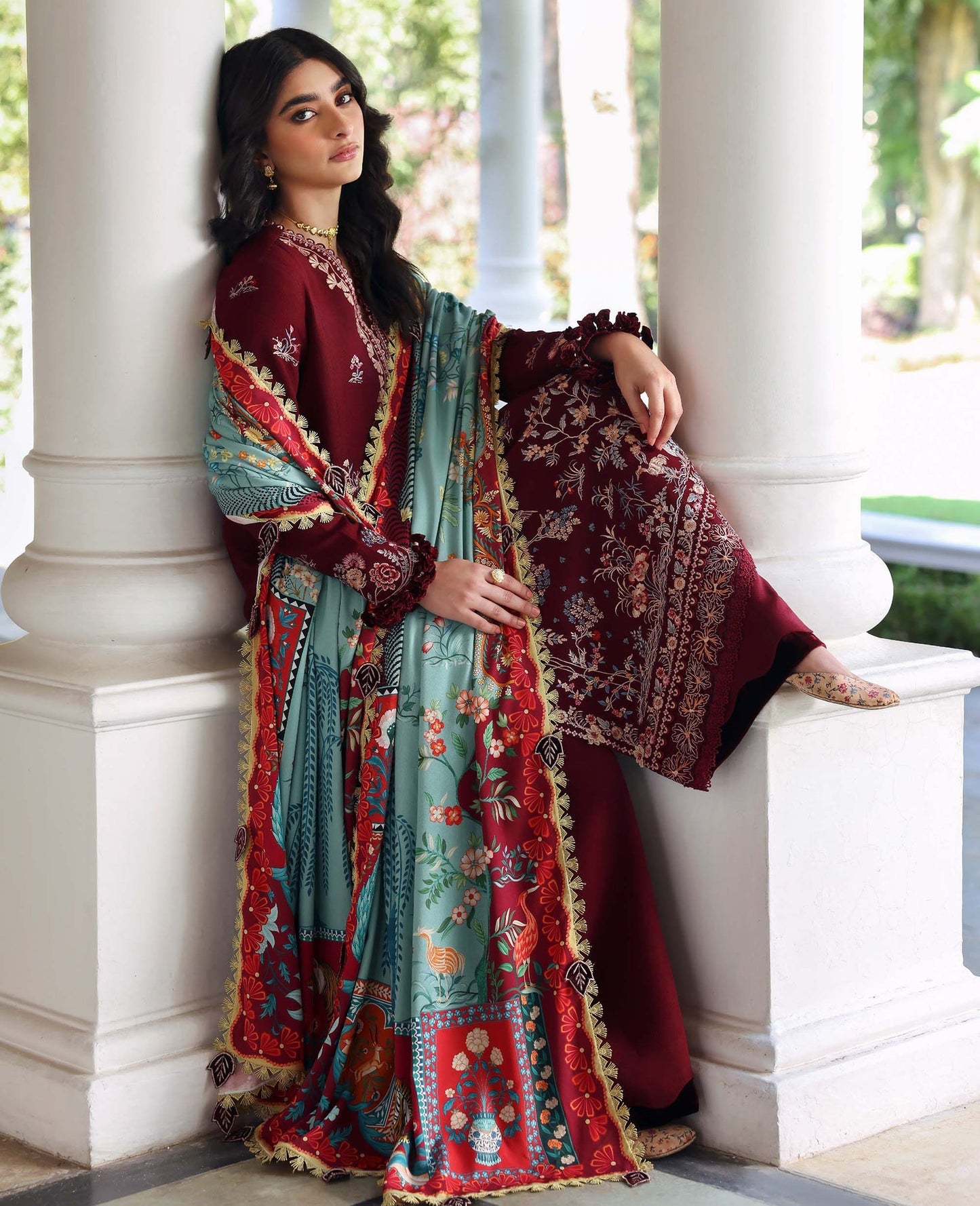 Sienna | Republic Womenswear | Amaris Luxury Shawl Collection Unstitched 2025